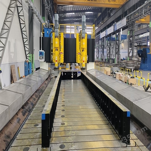 數控龍門式雙側銑邊機