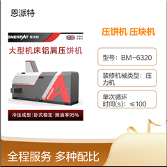 BM-6320恩派特大壓力脫油不銹鋼屑壓餅機
