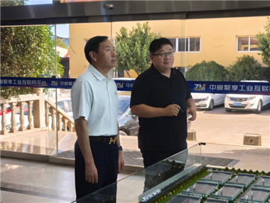 威达精工副总经理张延岭到访青岛市模具行业协会交流考察