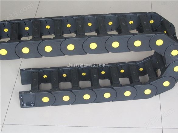 機(jī)械電纜穿線塑料拖鏈制作廠家 拖鏈