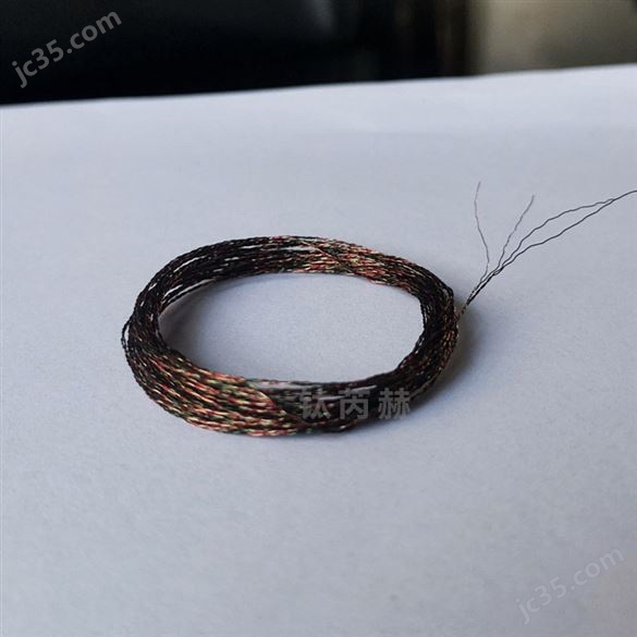 AWG36磷青銅四色線導(dǎo)電低溫導(dǎo)熱雙絞線